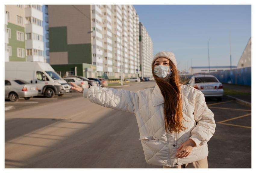 Woman Young Road Mask