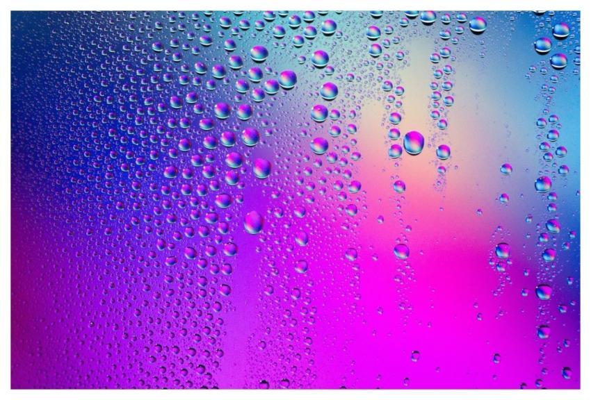 Water Drops Nature Gradient Background