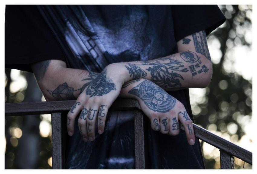 Tattoo Hands Young Stylish