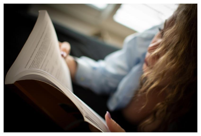 Woman Girl Book Read