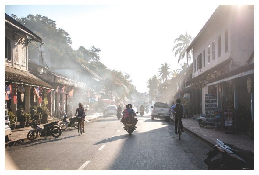 Road Luang Prabang Street City