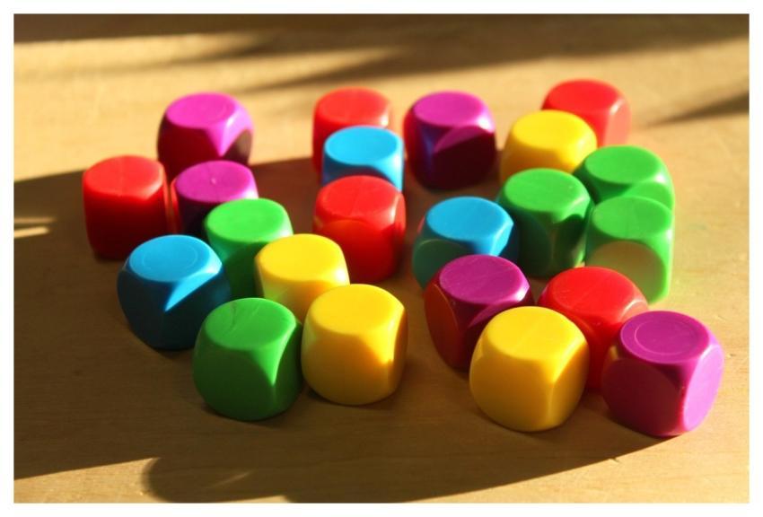 Cubes Colorful Game Toys