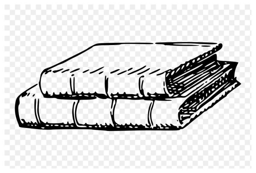 Books png sticker education illustration