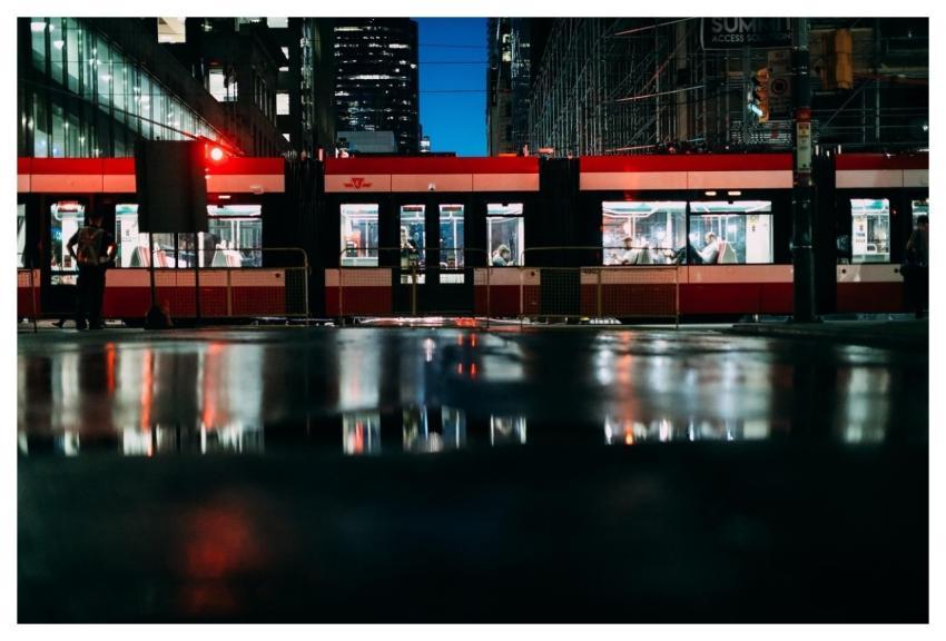 City Transit Streetcar Toronto