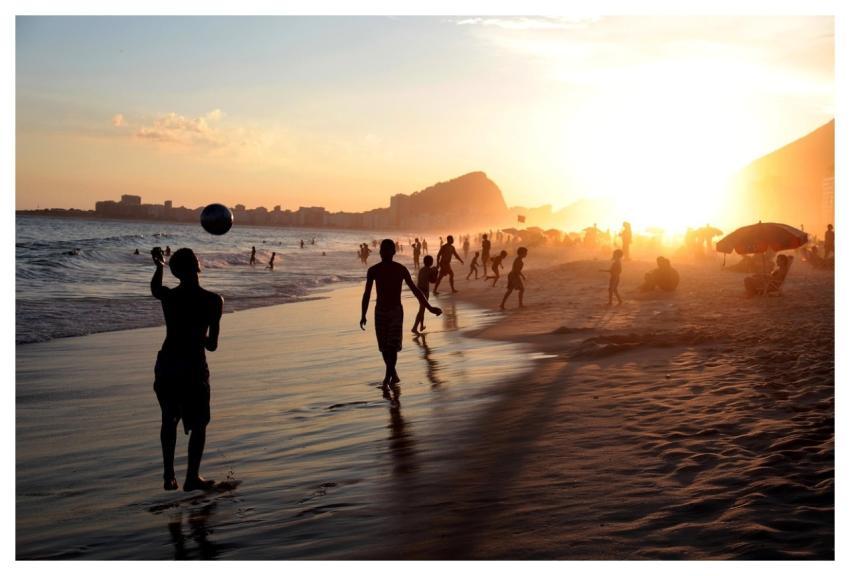 People Beach Sea Nature