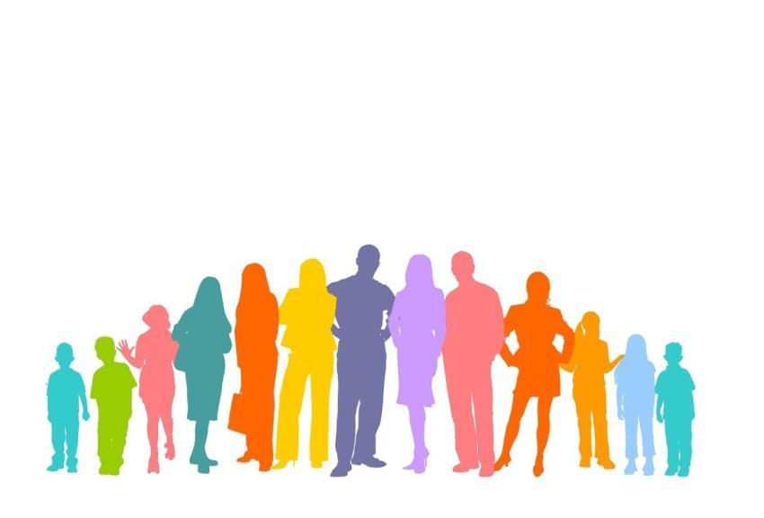 Crowd People Silhouettes Group Of People