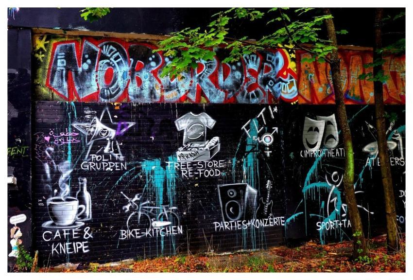 Street Art Graffiti Art Wall