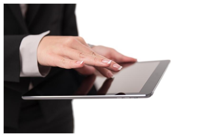 Business Woman Computer Occupation Working