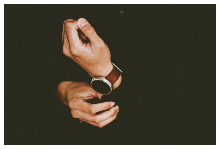 Hands Man Watch Wristwatch