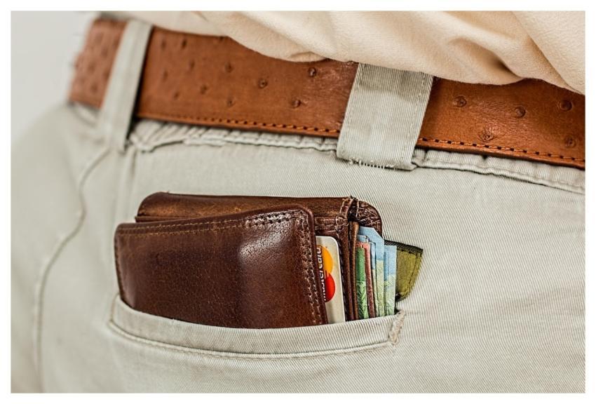 Wallet Cash Pocket Credit Card