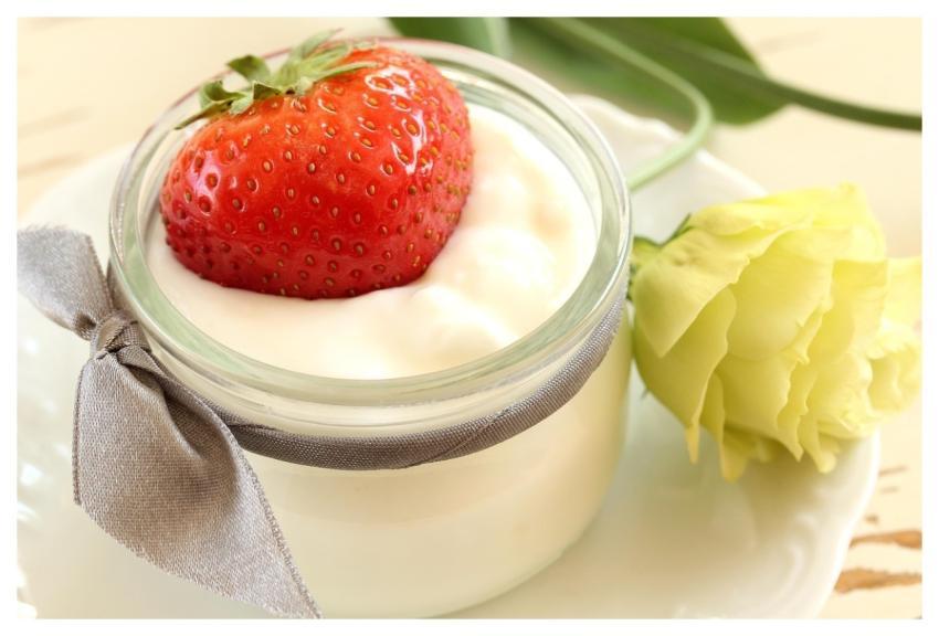 Fit Dessert Yogurt With Strawberries Health