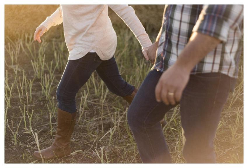 Adult Couple Walking Boots