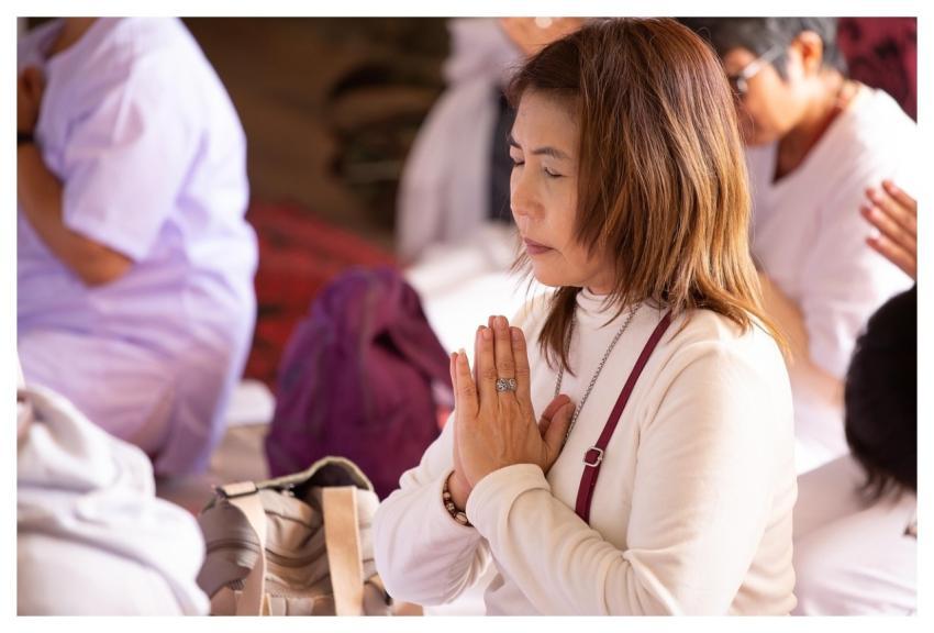 People Devotee Worship Thai