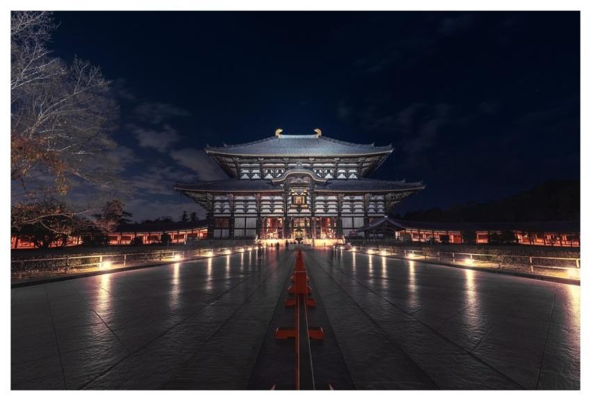 Temple Buddhism Todaiji Temple Great Buddha Hall W