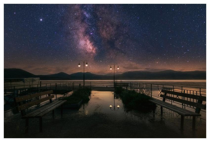 Milky Way Space Galaxy Night