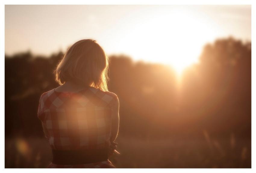 Woman Person Sunset Dreams