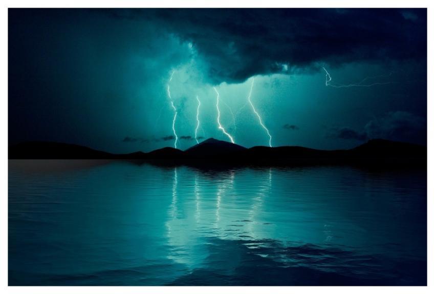 Landscape Nature Storm Ray