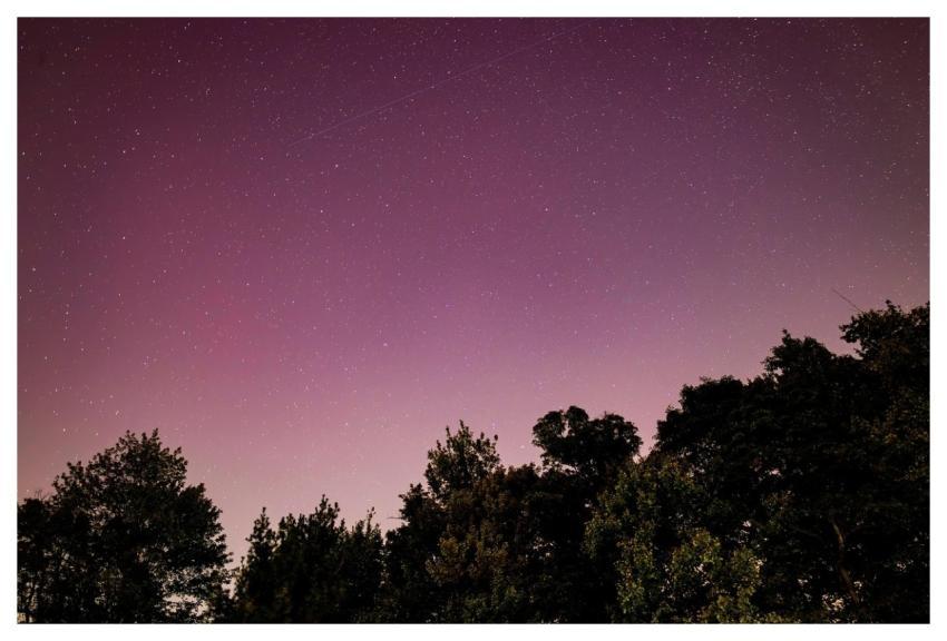 Sky Starry Sky Aurora Borealis Northern Lights