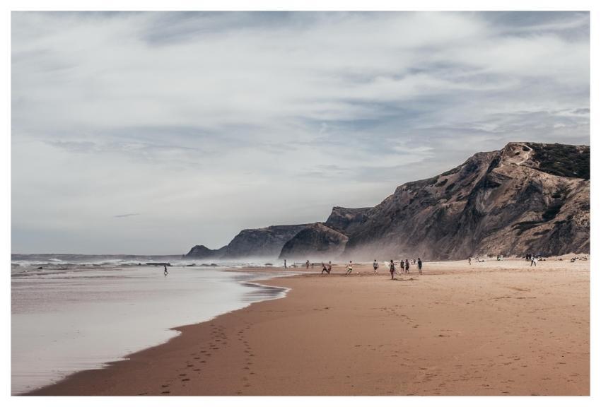 Algarve Faro District Beach Sea