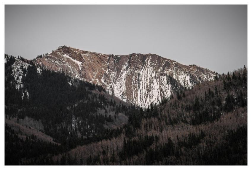 Mountains Snow Canada Alberta