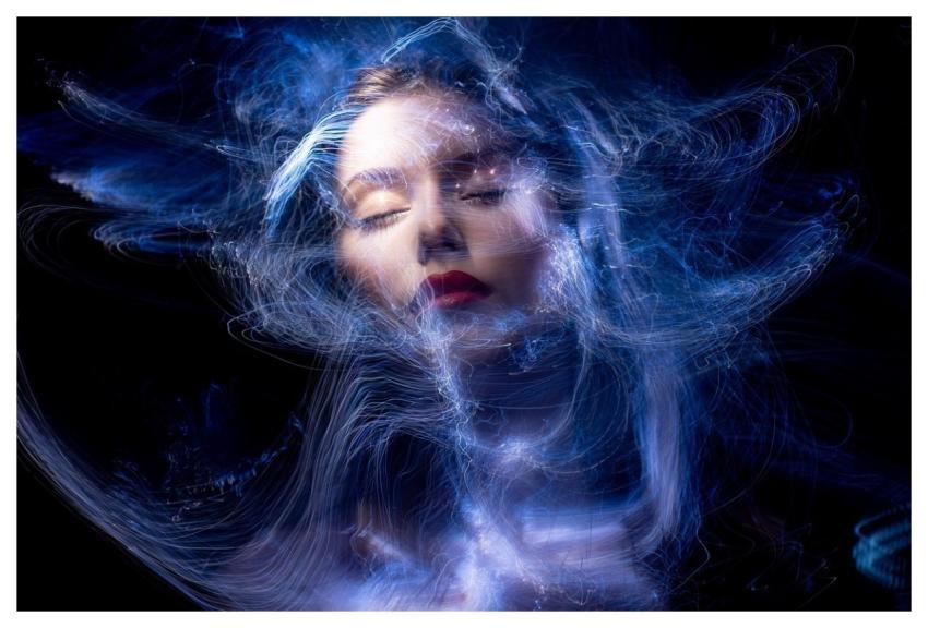 Woman Laptop Wallpaper Face Wallpaper 4K