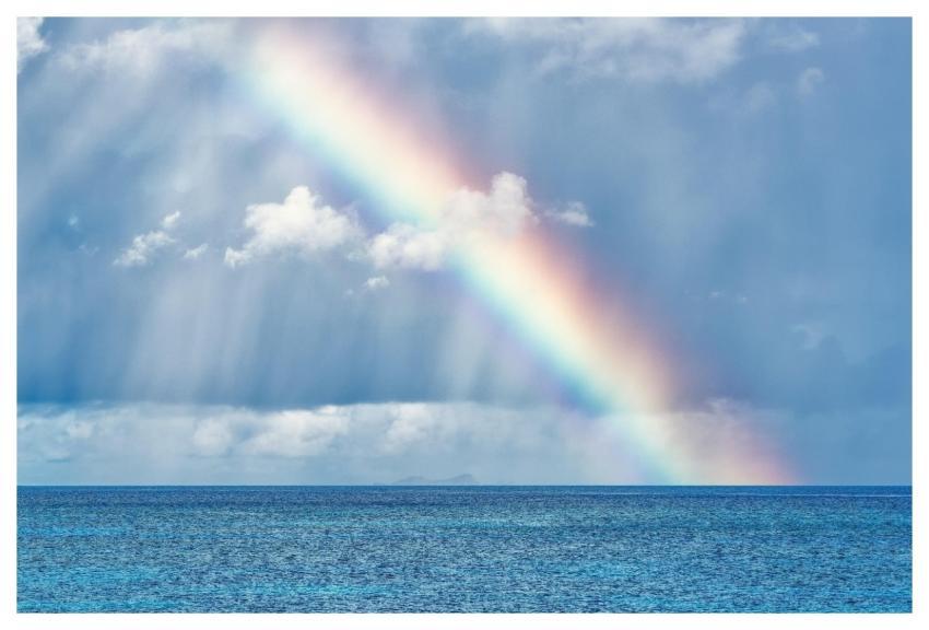 Sea Windows Wallpaper Rainbow Rainfall