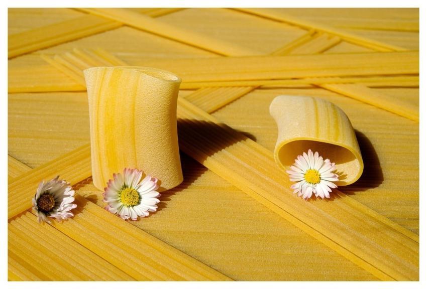 Noodles Pasta Raw Paccheri Giganti