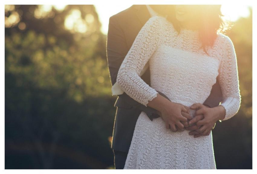 Couple Fashion Hugging Love