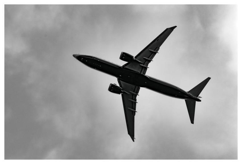 Plane Flight Clouds To Travel