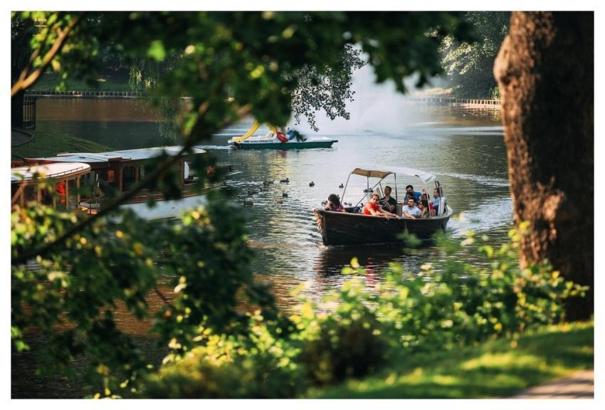 River Boat Bridge Canal