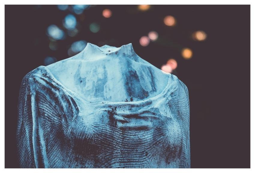 Statue Headless Old Weathered