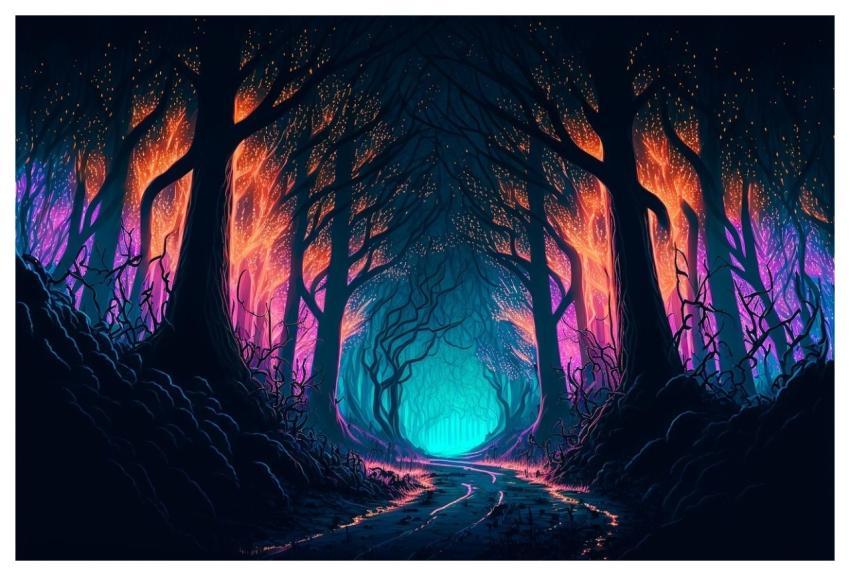 Photo Nature Background Woods Wallpaper Hd