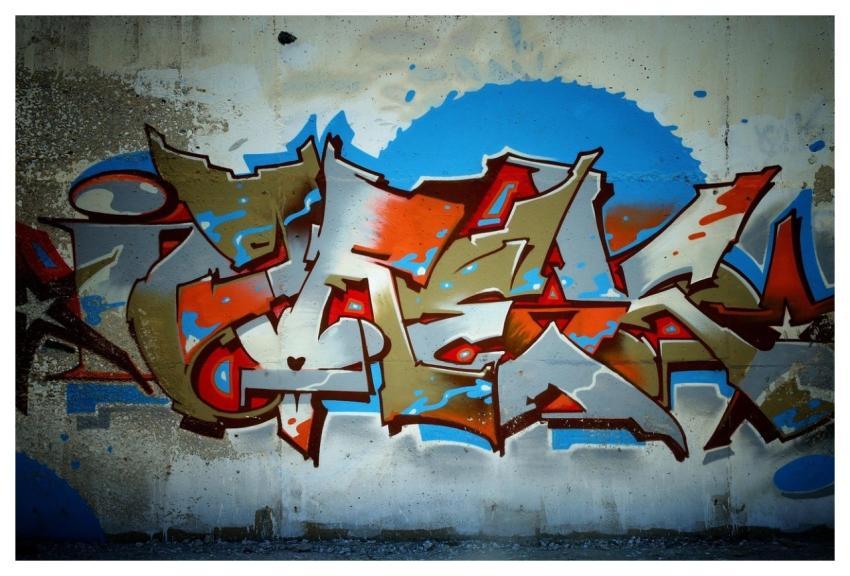 Graffiti Street Art Wall Painting