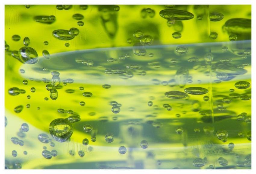 Abstract Glass Color Image Green Abstract