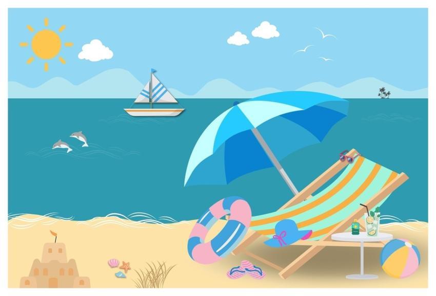 Summer Beach Sea Sun