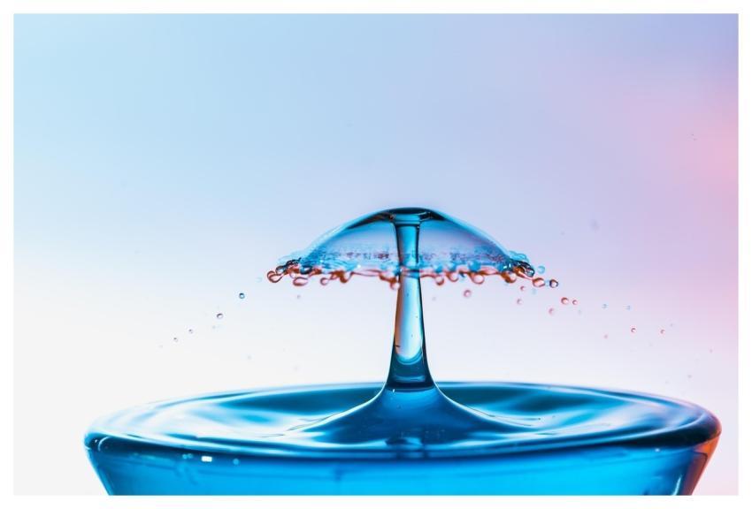 Drop Water The Water Liquid