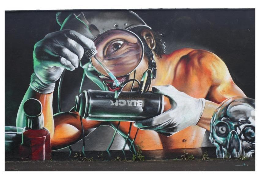 Graffiti Urban City Science