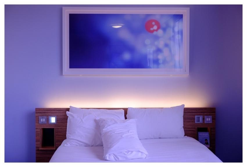 Bedroom Hotel Room Bed Bed Sheets