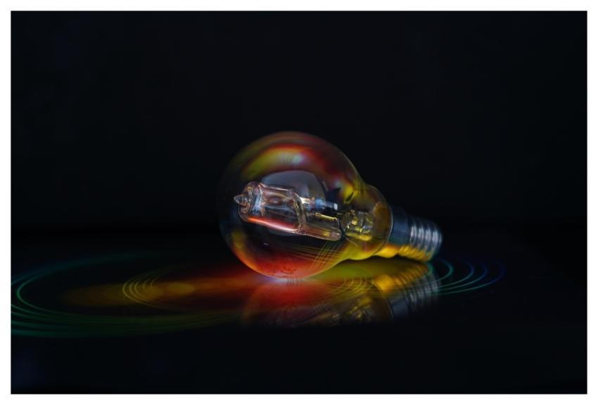 Bulb Light Abstract Glow