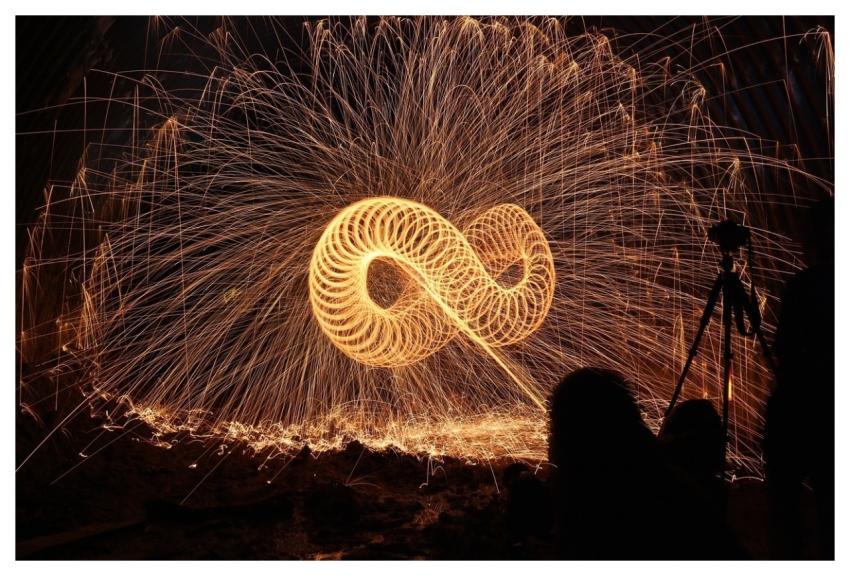 Steelwool Fire Infinite Firespin