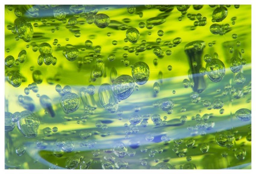 Abstract Pattern Bubble Drop