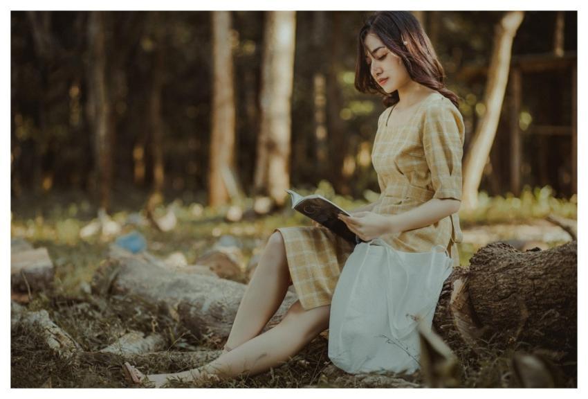 Woman Reading Education Literature