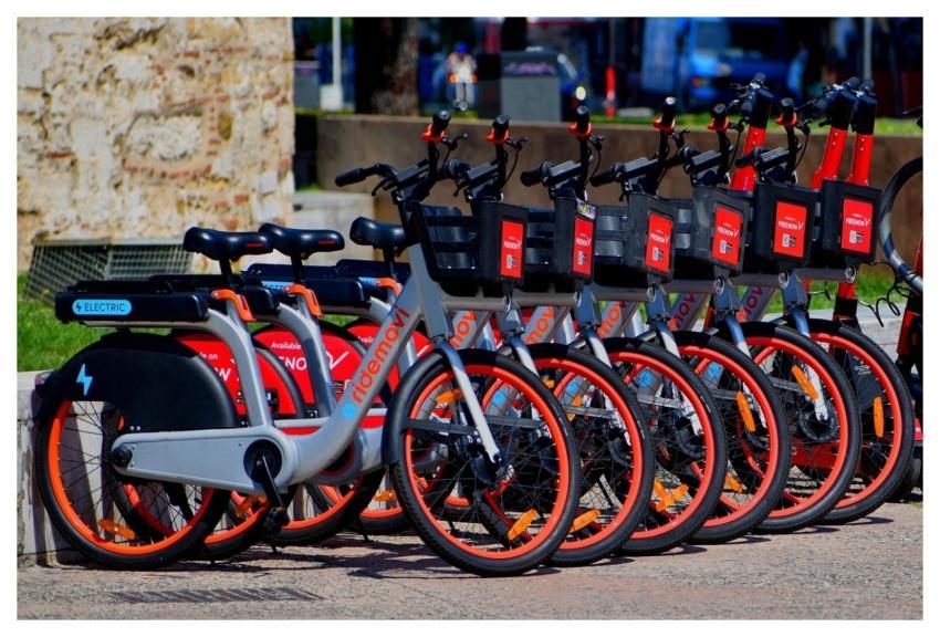 Bicycles Parking Sport Exercise