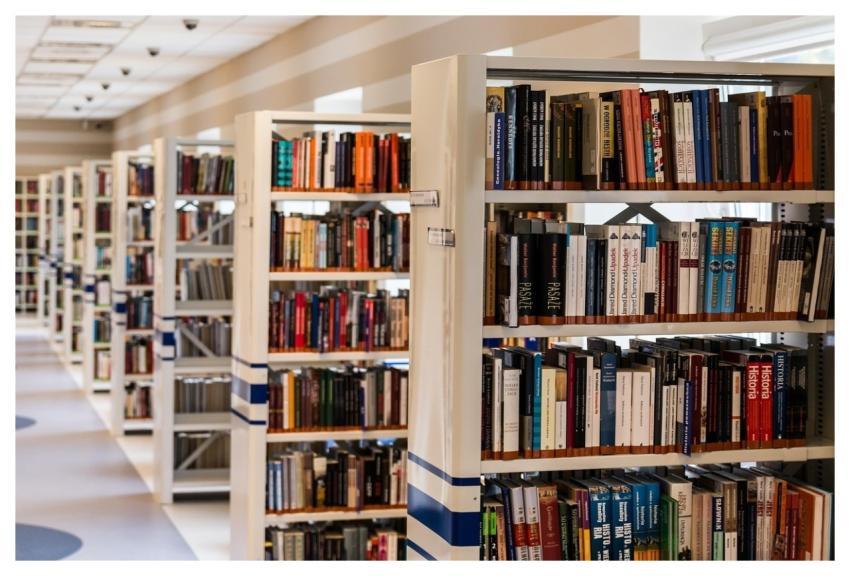 Library Books Bookcases Bookshelves