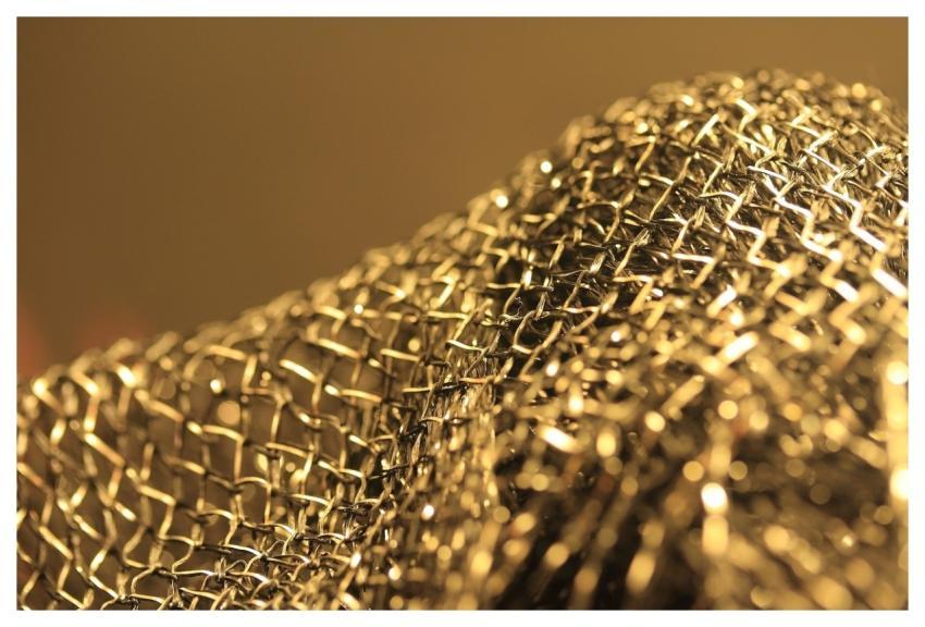 Abstract Glass Light Coloring Brown Abstract