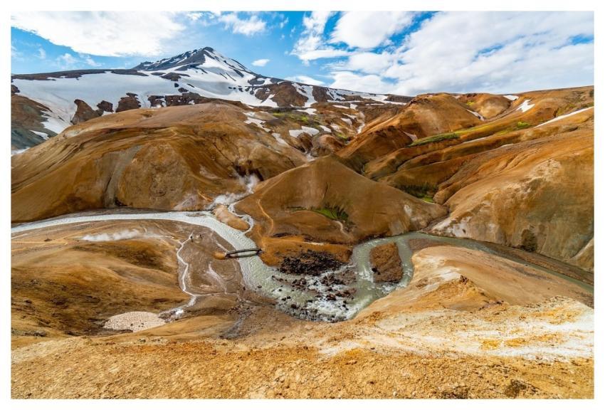 Volcano Sulfur Bach Sand