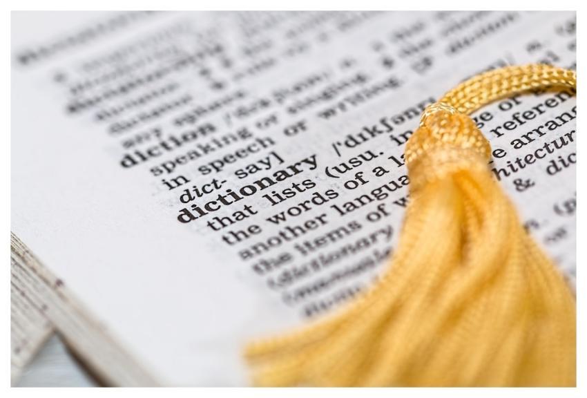 Dictionary Reference Book Learning Meaning