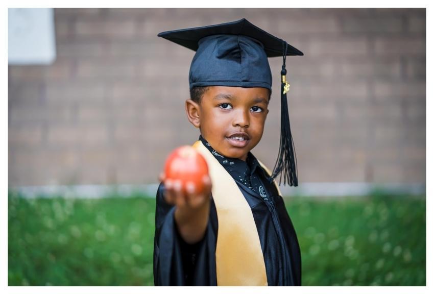 Kindergarten Graduation Little Boy Student Graduat