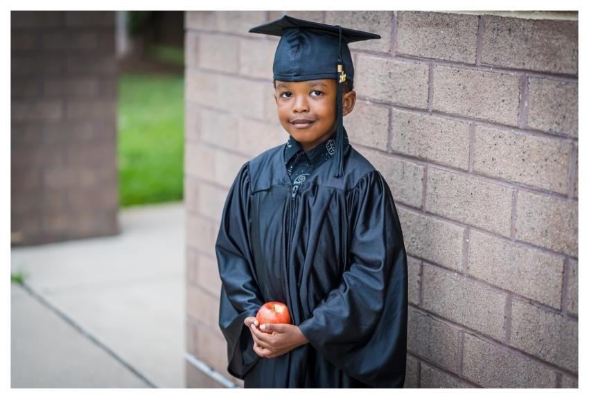 Kindergarten Graduation Little Boy Student Graduat