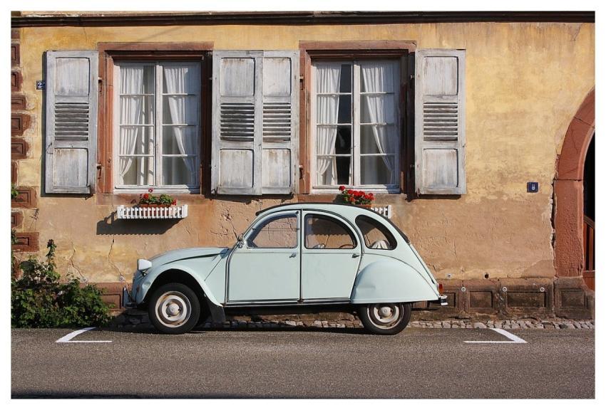 Automobile Antique Car Citroen Duck Window